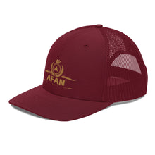 Charger l'image dans la galerie, Afan gold embroid logo trucker cap
