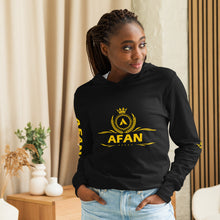 Charger l'image dans la galerie, Afan couronne yellow logo hooded tee
