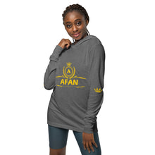 Charger l'image dans la galerie, Afan couronne yellow logo hooded tee
