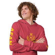Charger l'image dans la galerie, Afan couronne yellow logo hooded tee
