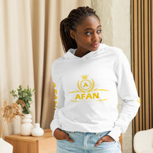 Charger l'image dans la galerie, Afan couronne yellow logo hooded tee
