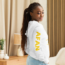 Charger l'image dans la galerie, Afan couronne yellow logo hooded tee
