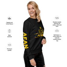 Charger l'image dans la galerie, Afan couronne yellow logo sweatshirt
