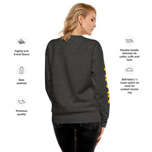 Charger l'image dans la galerie, Afan couronne yellow logo sweatshirt
