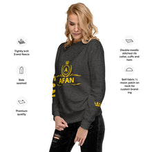 Charger l'image dans la galerie, Afan couronne yellow logo sweatshirt
