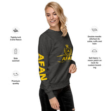 Charger l'image dans la galerie, Afan couronne yellow logo sweatshirt

