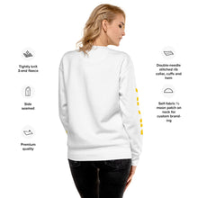 Charger l'image dans la galerie, Afan couronne yellow logo sweatshirt
